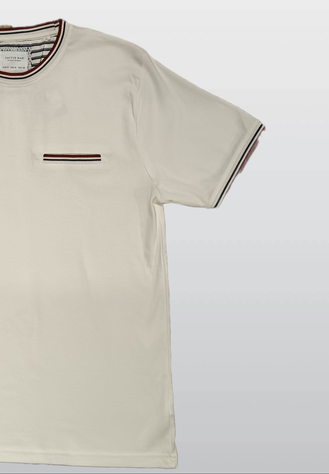 Cactus Man Ricky Singh Round Neck T-Shirt