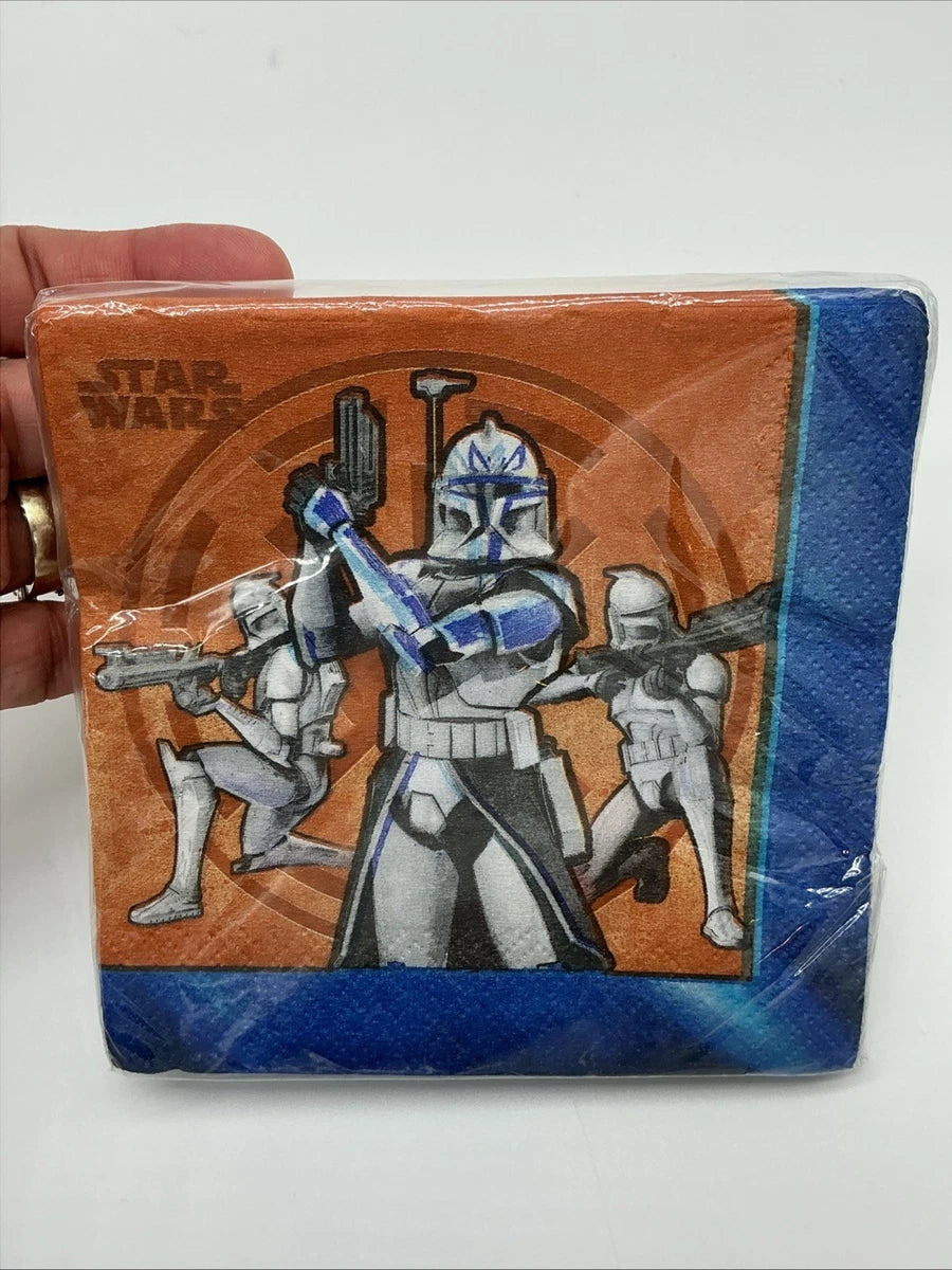Star Wars Clone Trooper Beverage 16 Napkins - Party Express