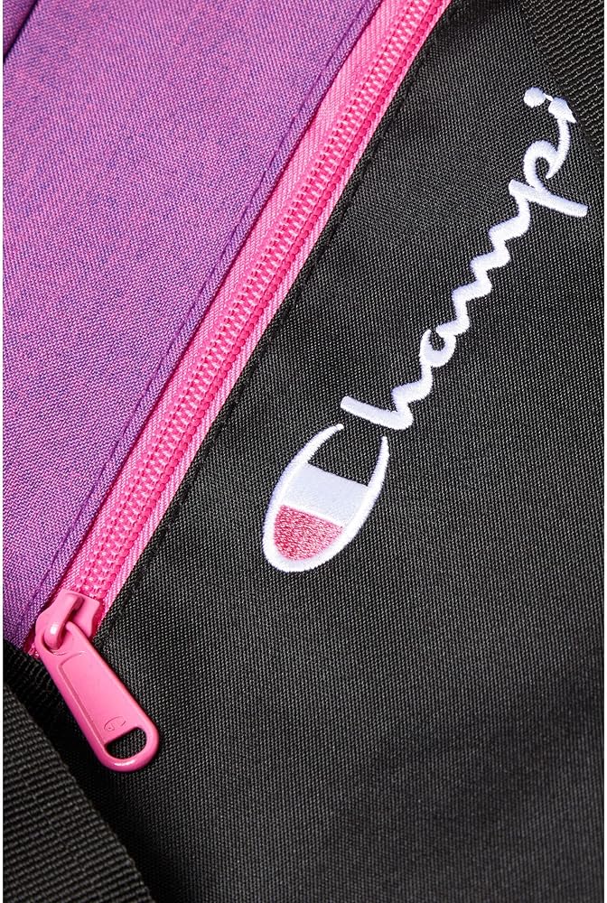 Champion Varsity Duffle Bag Pink/Purple One Size Small