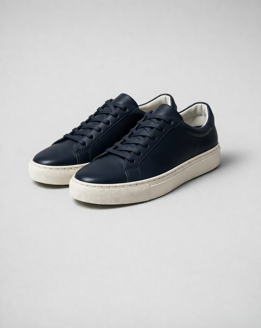 Massimo dutti loafers shoes navy blue