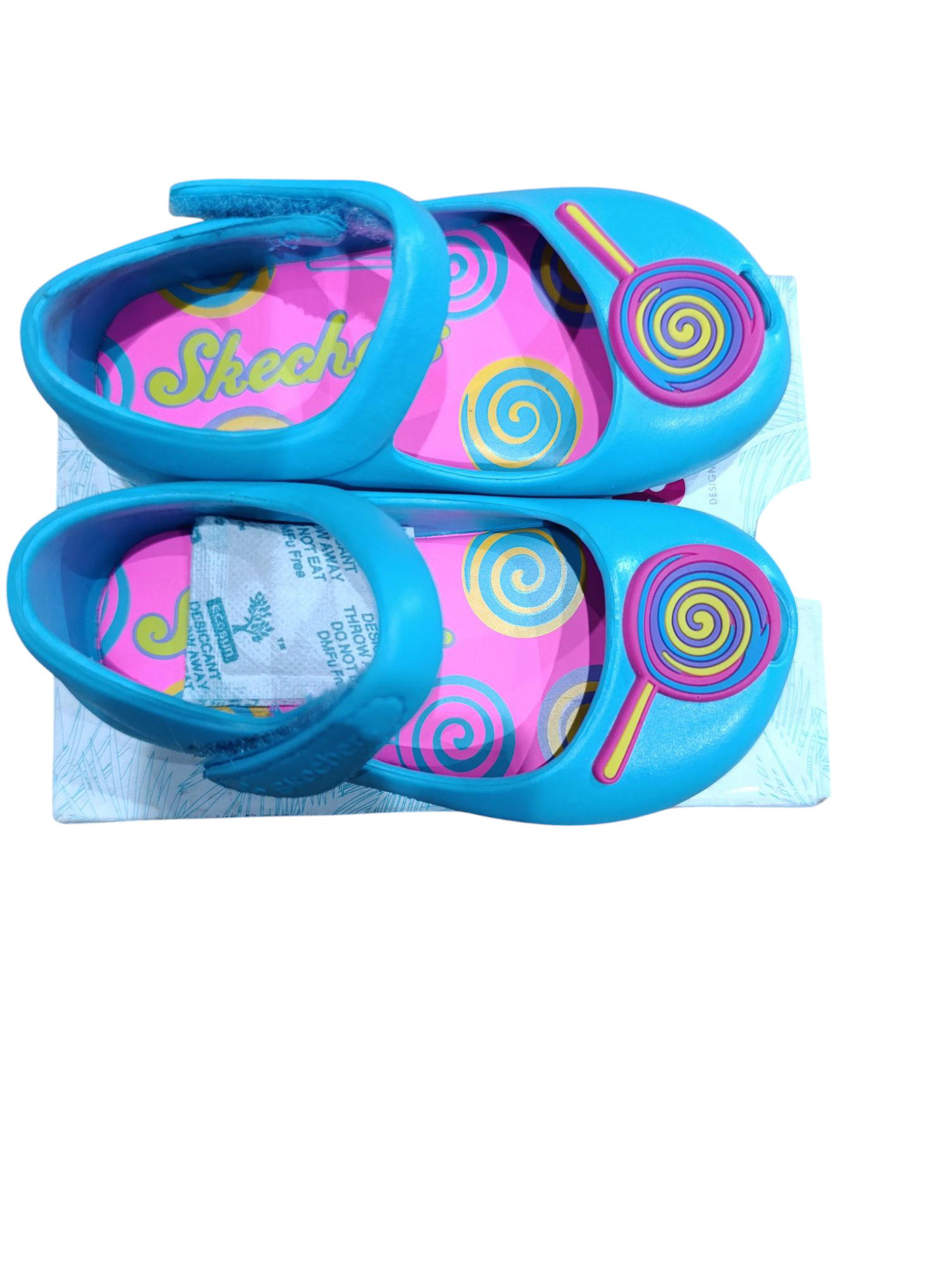 Skechers 86923N / TQMT Girls turquoise multi