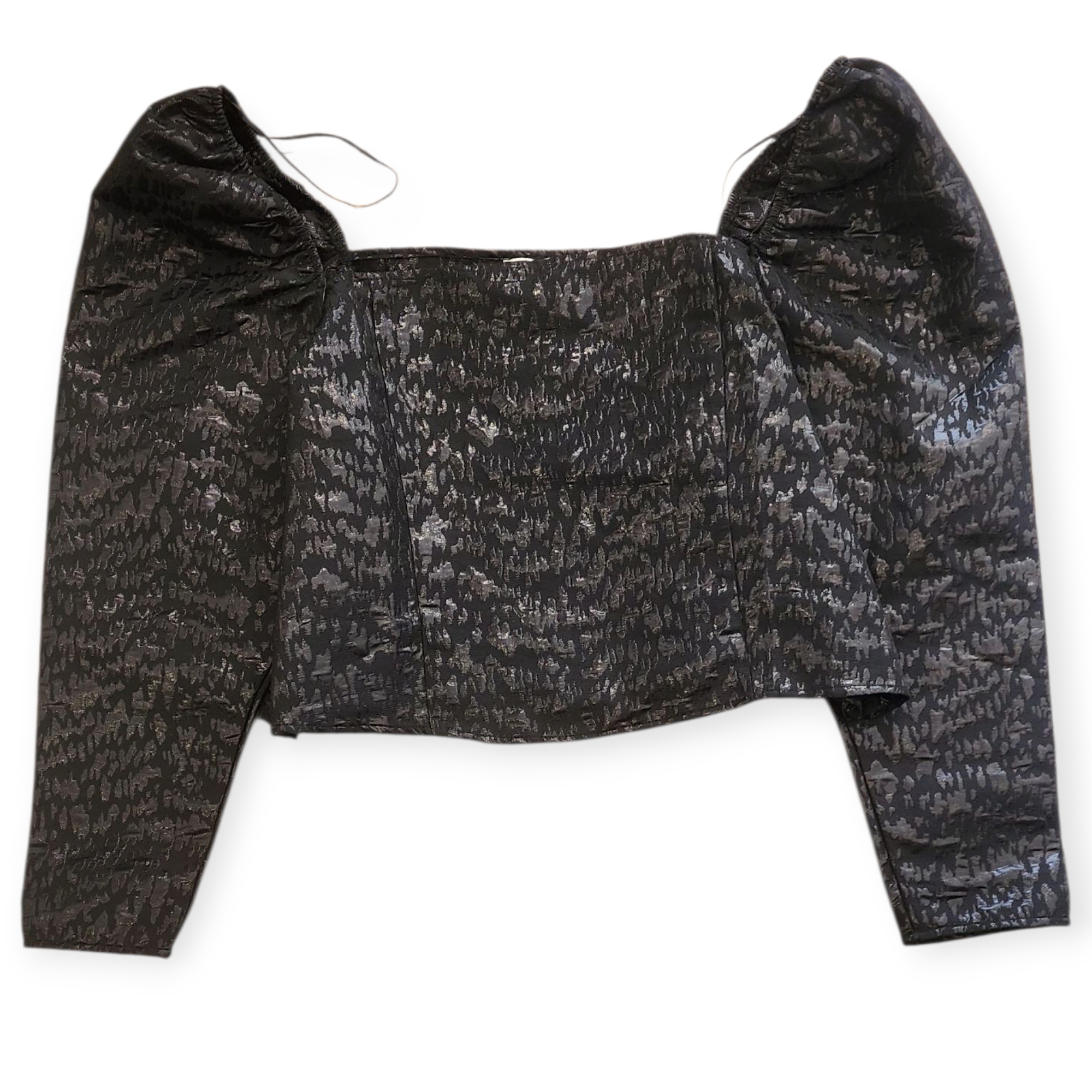 H&M Black Womens Crop Top