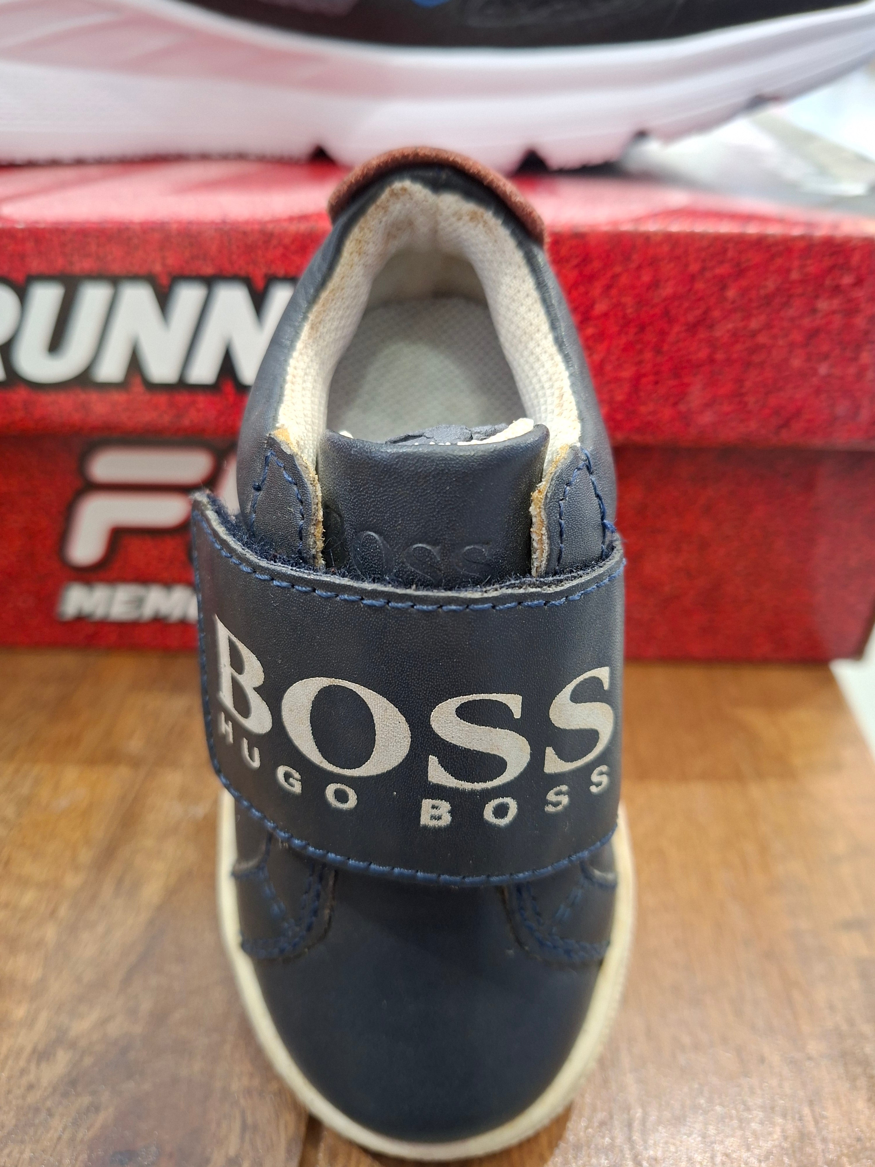 Hugo Boss KIDS Logo sneakers | NAVY