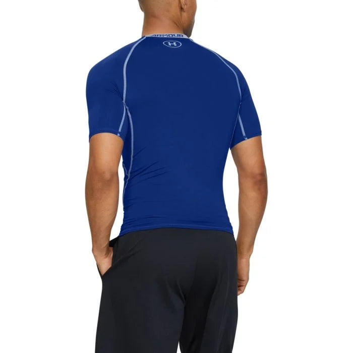 Compression T-shirt HG Armour SS Blue - Under Armour