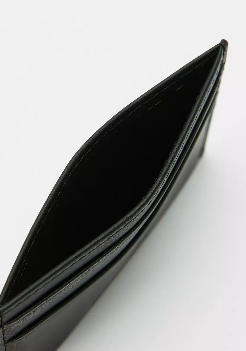 Duchini Black Genuine Leather Card Holder