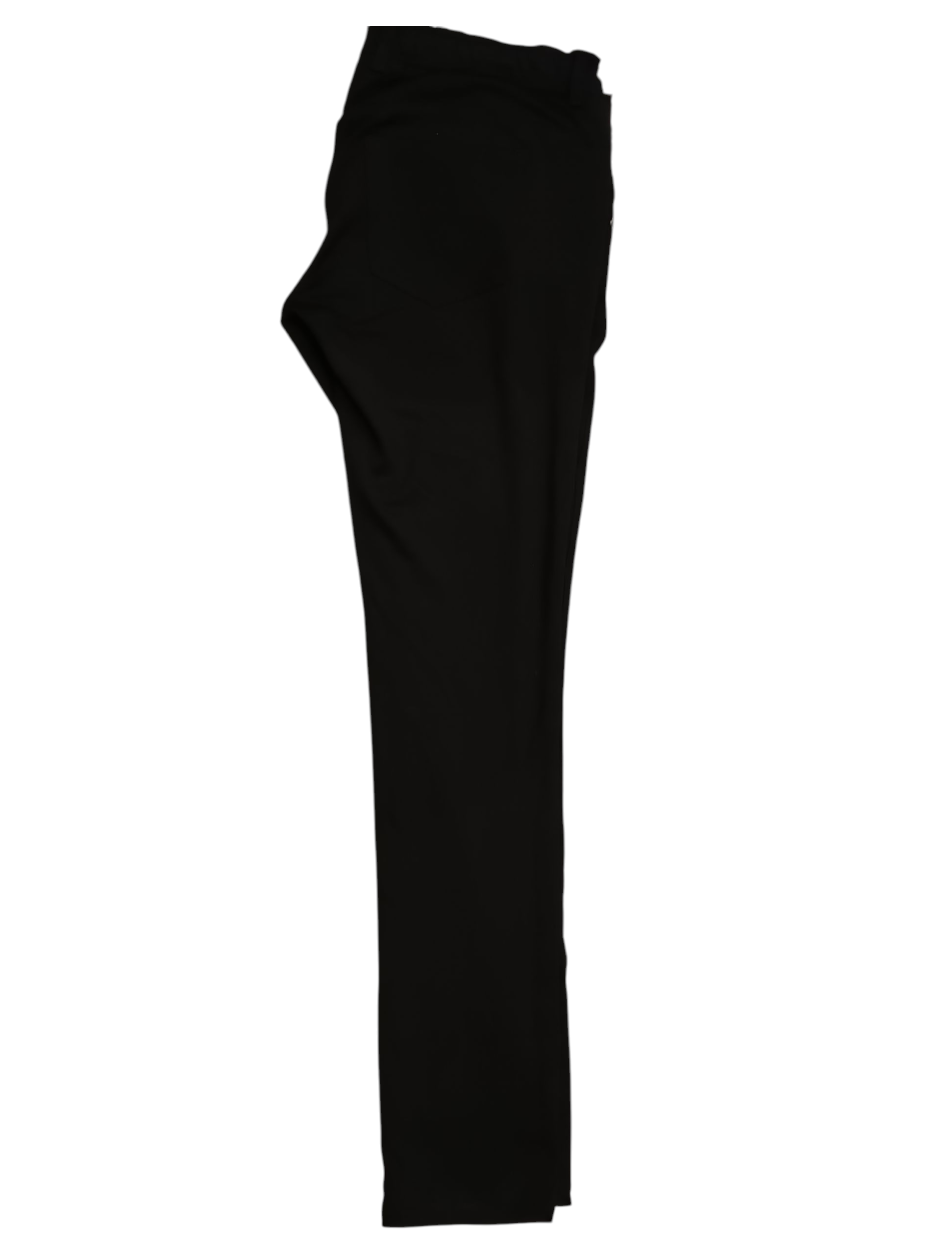 Black Stand Trousers