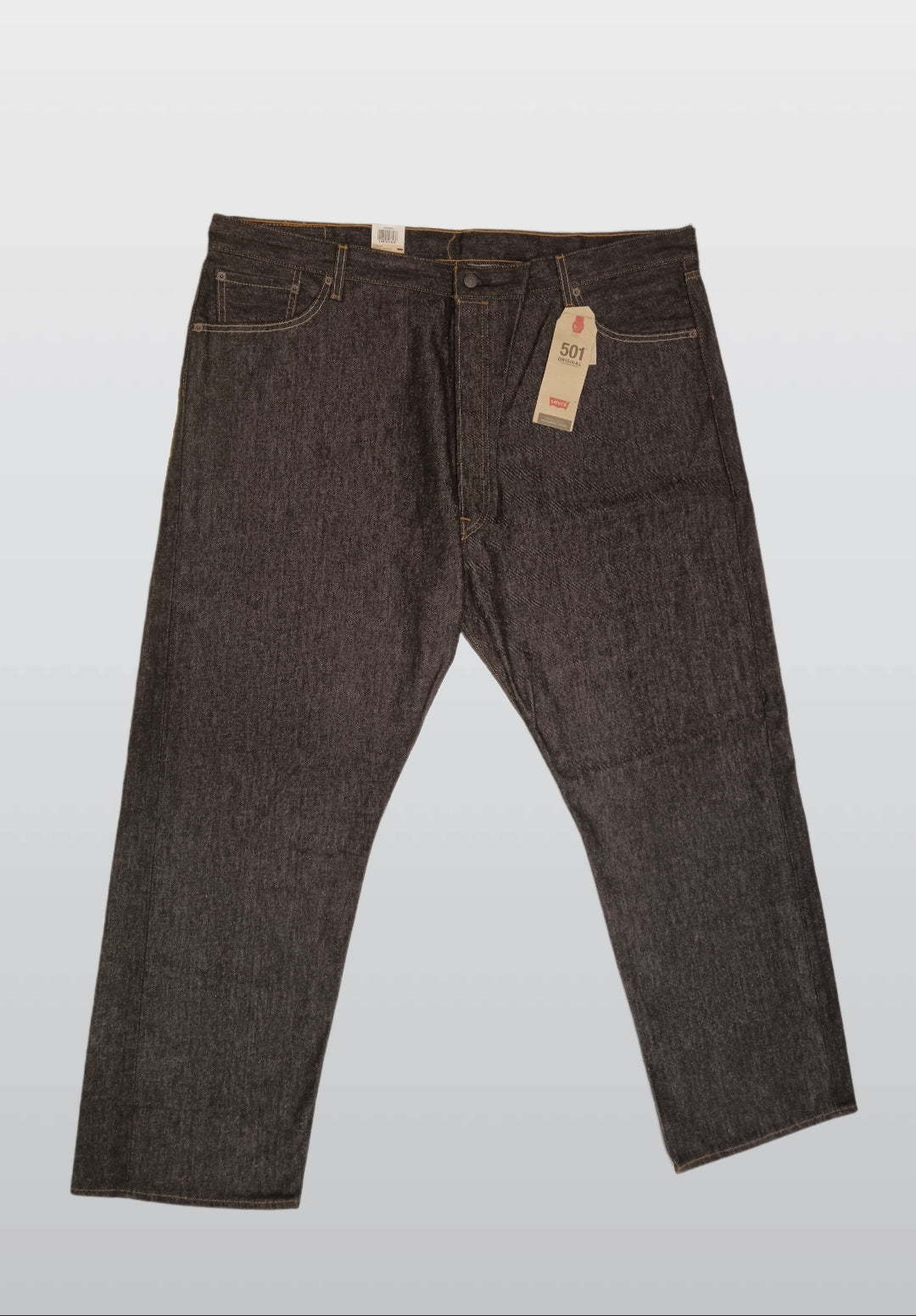 LEVI STRAUSS & CO 501 GRAY JEANS STRAIGHT LEG M4