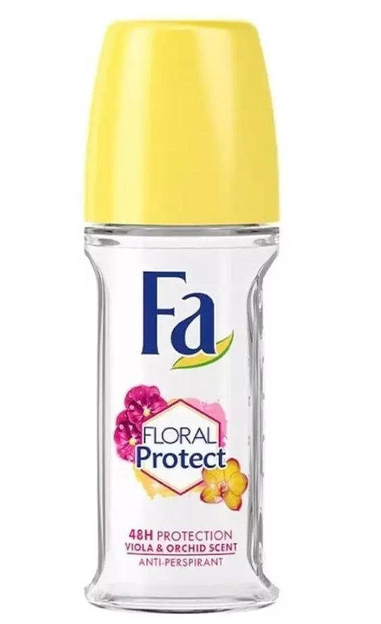 Fa Floral Protect Anti Perspirant Roll On- 50ml