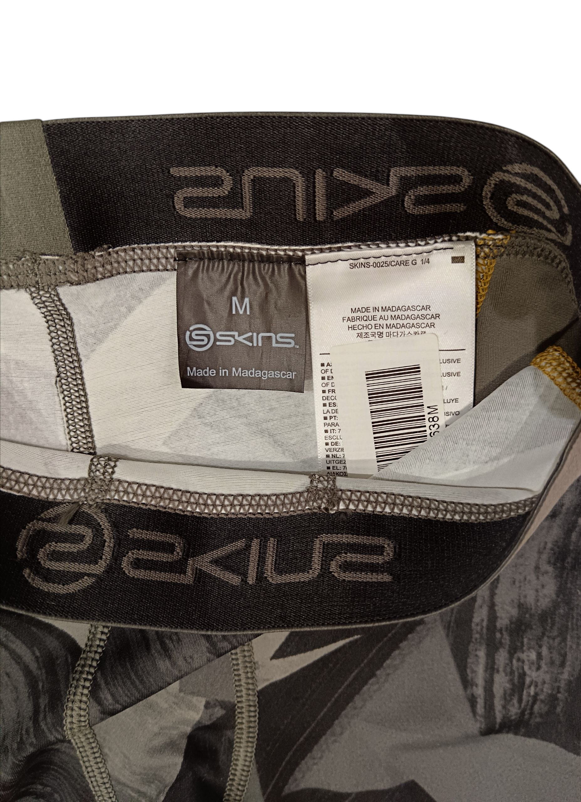 skins Women's tight pants black and gray