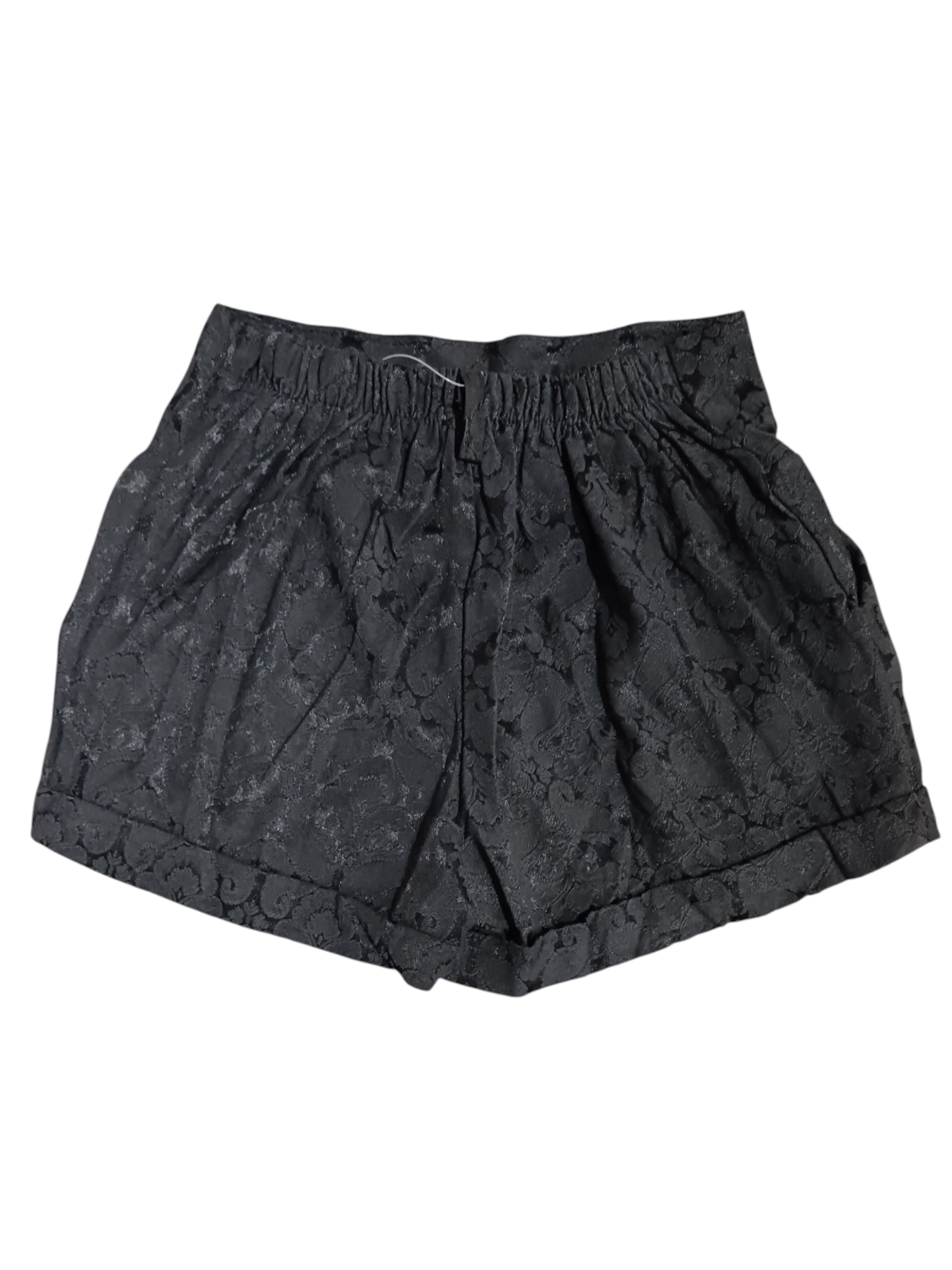Women's retro floral Color: Black