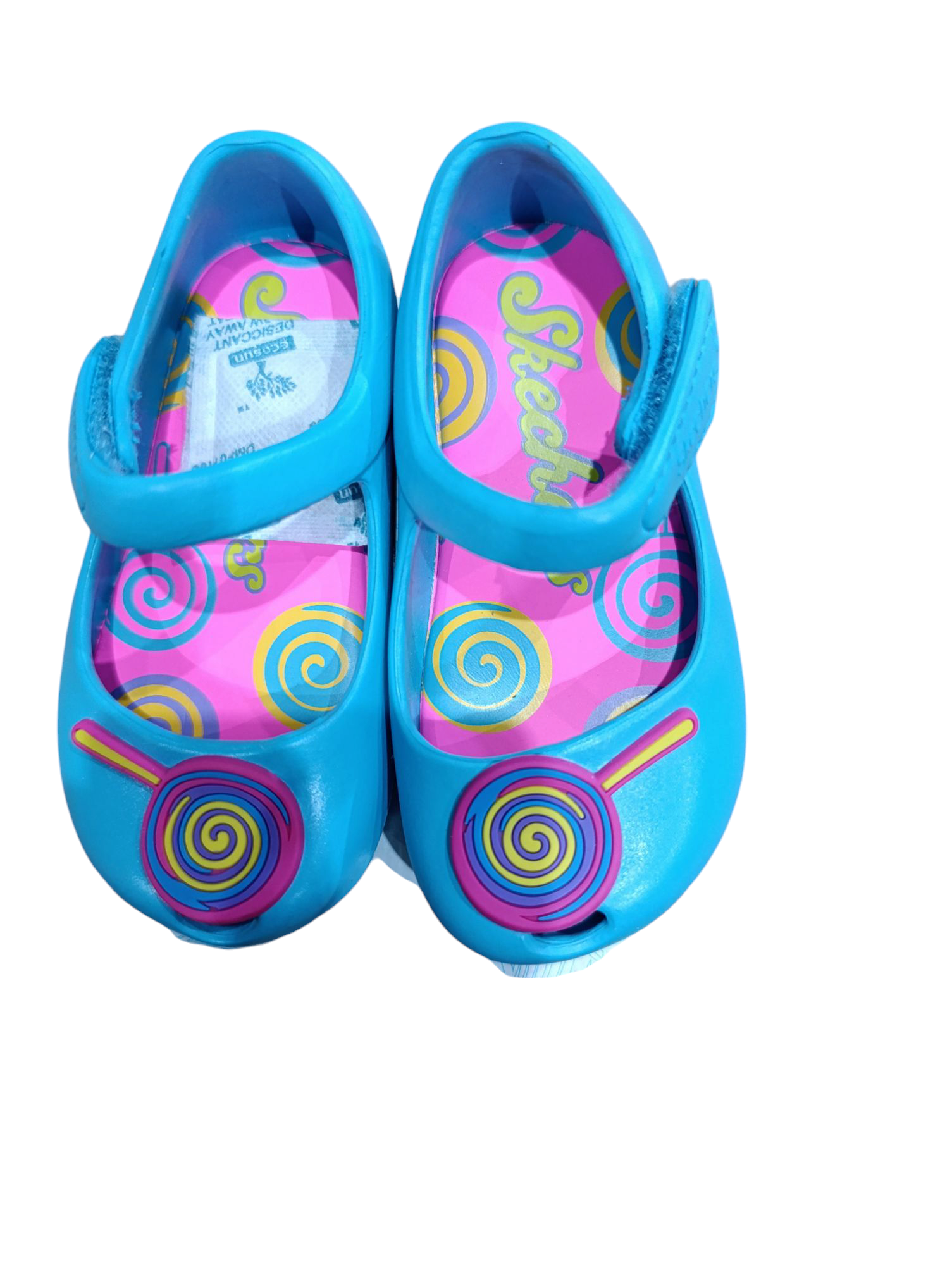 Skechers 86923N / TQMT Girls turquoise multi