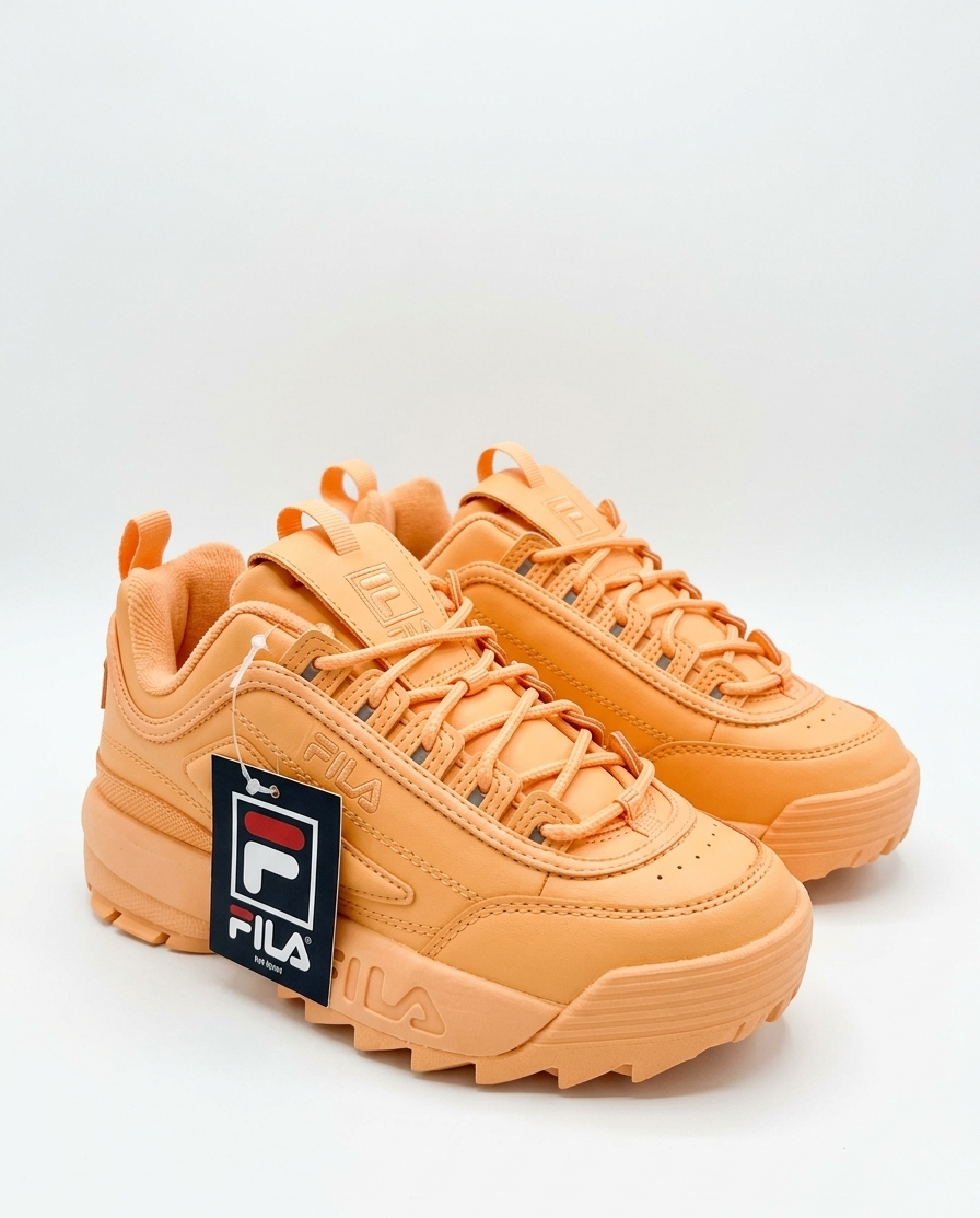 Fila Disruptor II Premium 'Orange' Shoes - (3XM01816-800)
