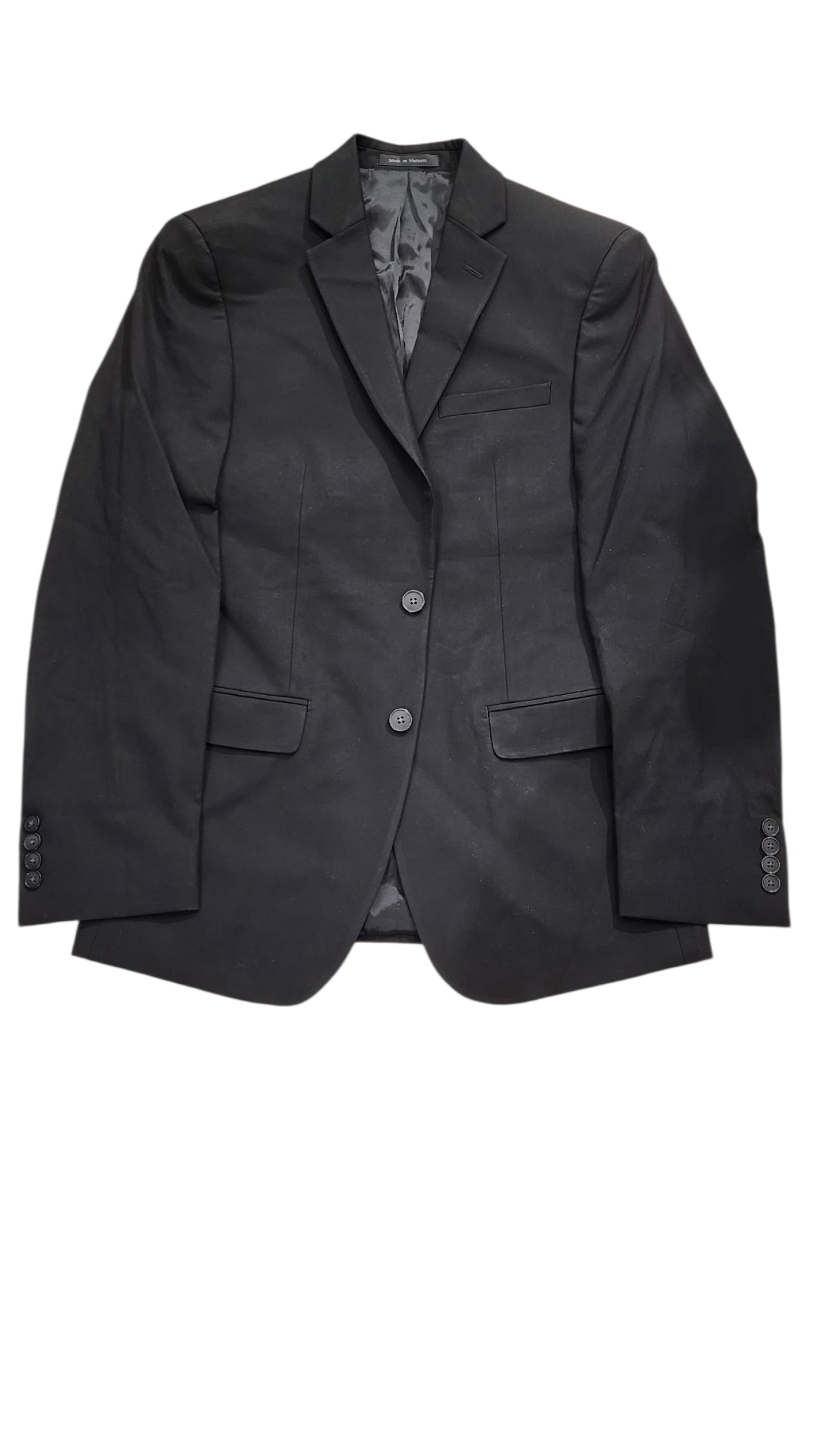 Van Heusen Black Slim Fit Flex Blazer Jacket