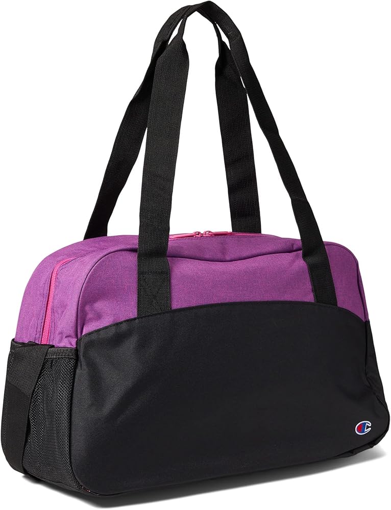 Champion Varsity Duffle Bag Pink/Purple One Size Small