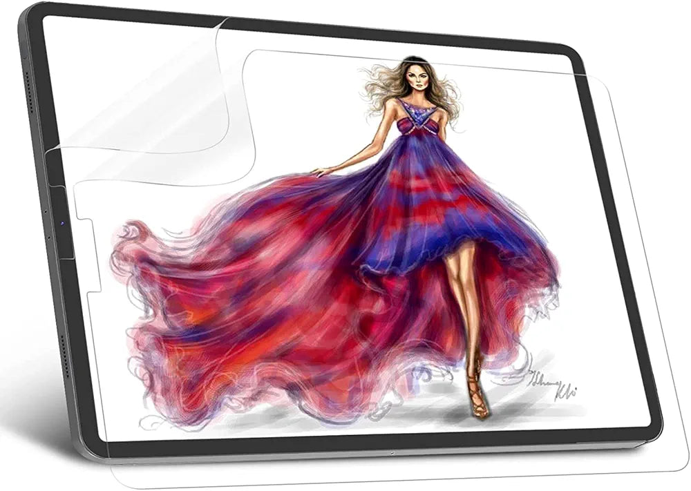 XIRON 2 PACK Paperfeel Screen Protector for iPad Pro 12.9 Matte, Anti-Glare, Scratch Resistant, Compatible with Apple Pencil
