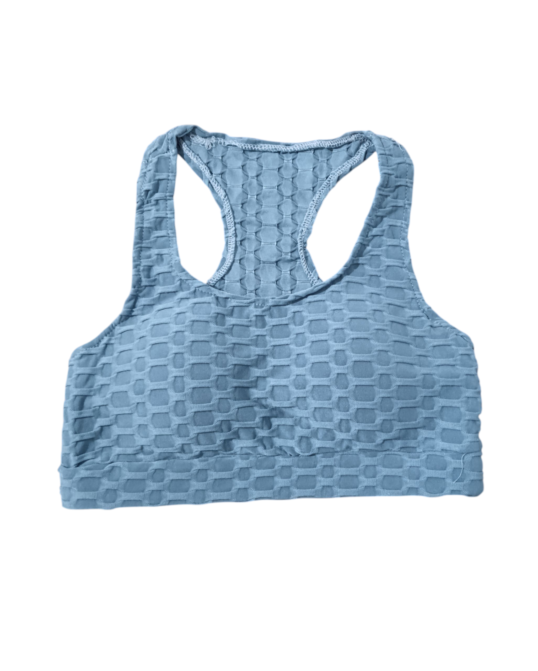 top women Women's bra blue color Getted