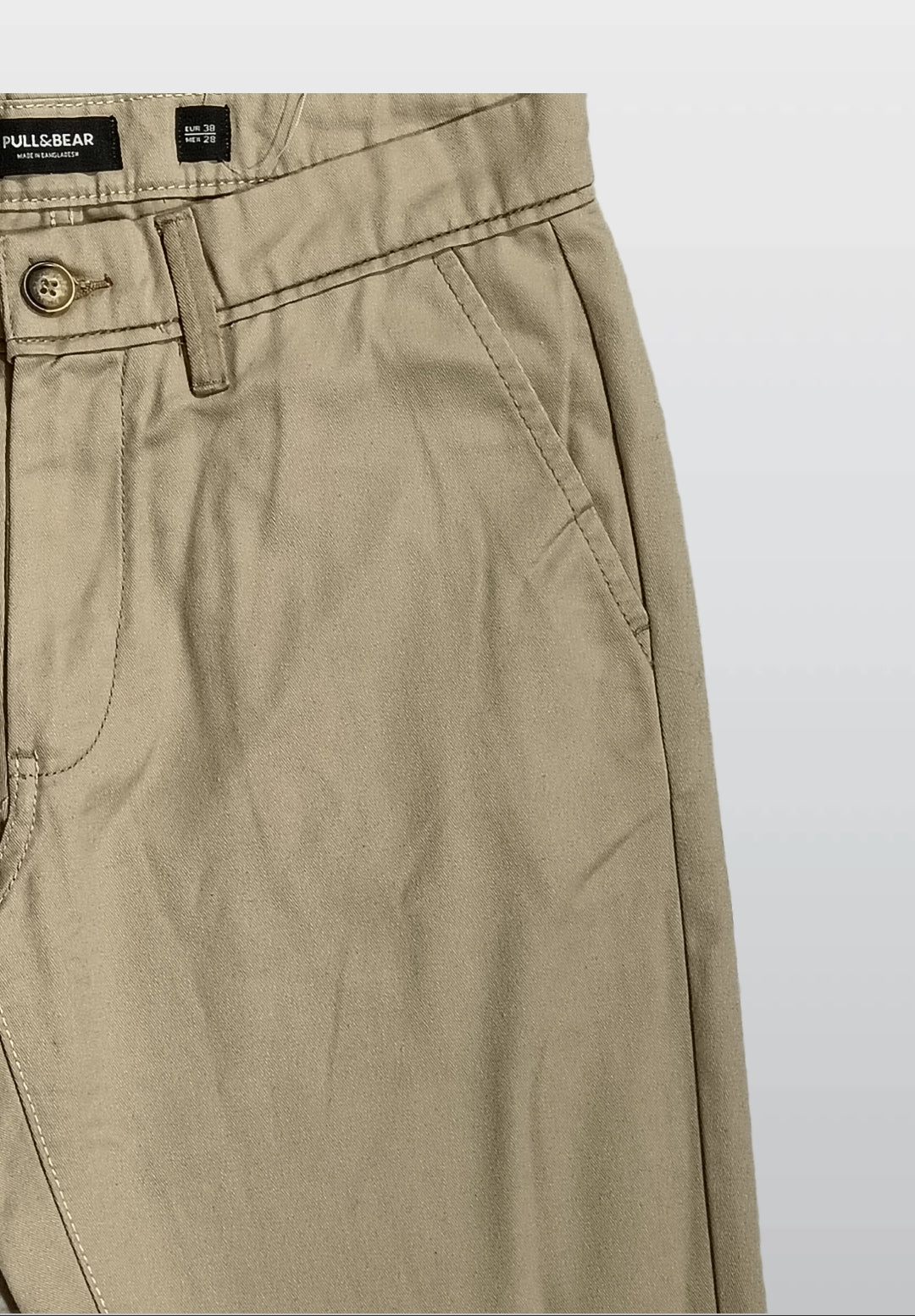 PULL&BEAR BEIGE PANTS