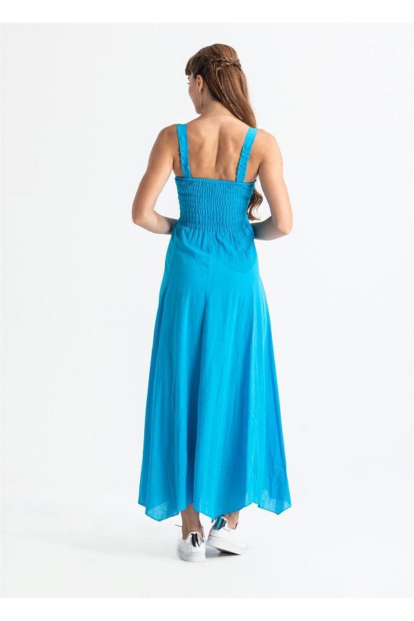 Just nature turquoise summer dress
