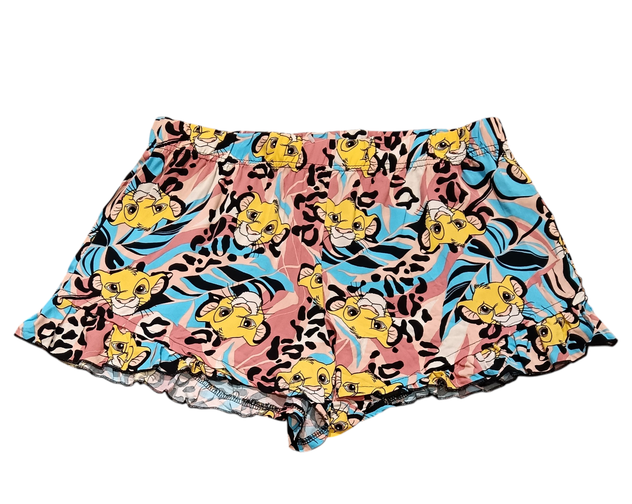 Disney Women's shorts purer on black and yellow