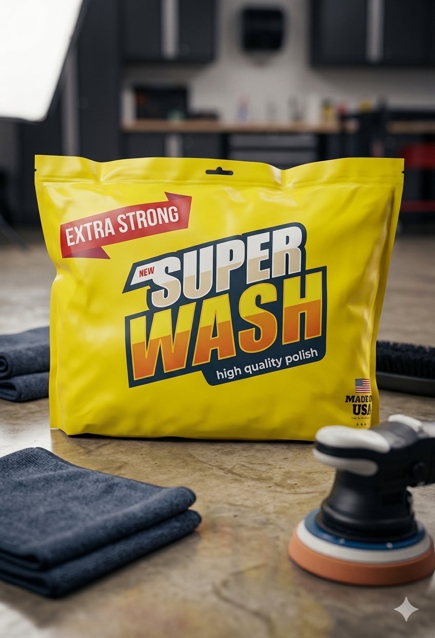 إسفنجة تلميع فائقة القوة
