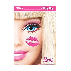 amscan Barbie Party Bags 8pcs - Party Supplies