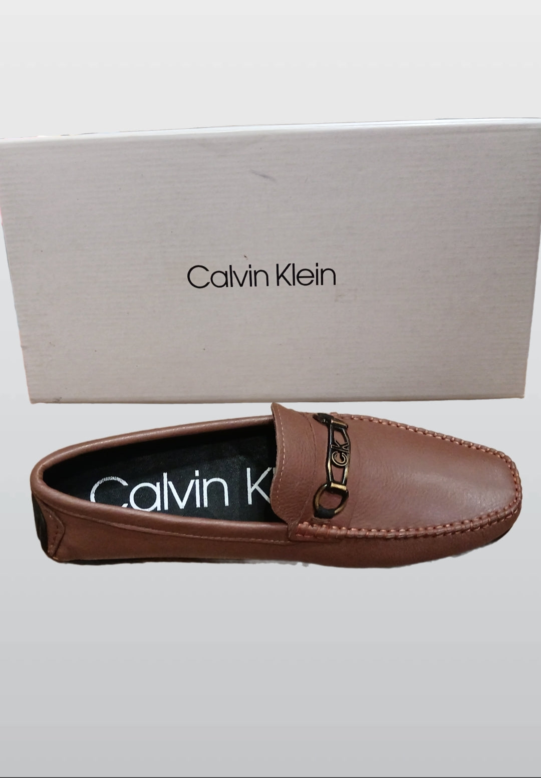 Calvin Klein Men’s Casual Leather Shoes – Stylish Comfort for Everyday Wear