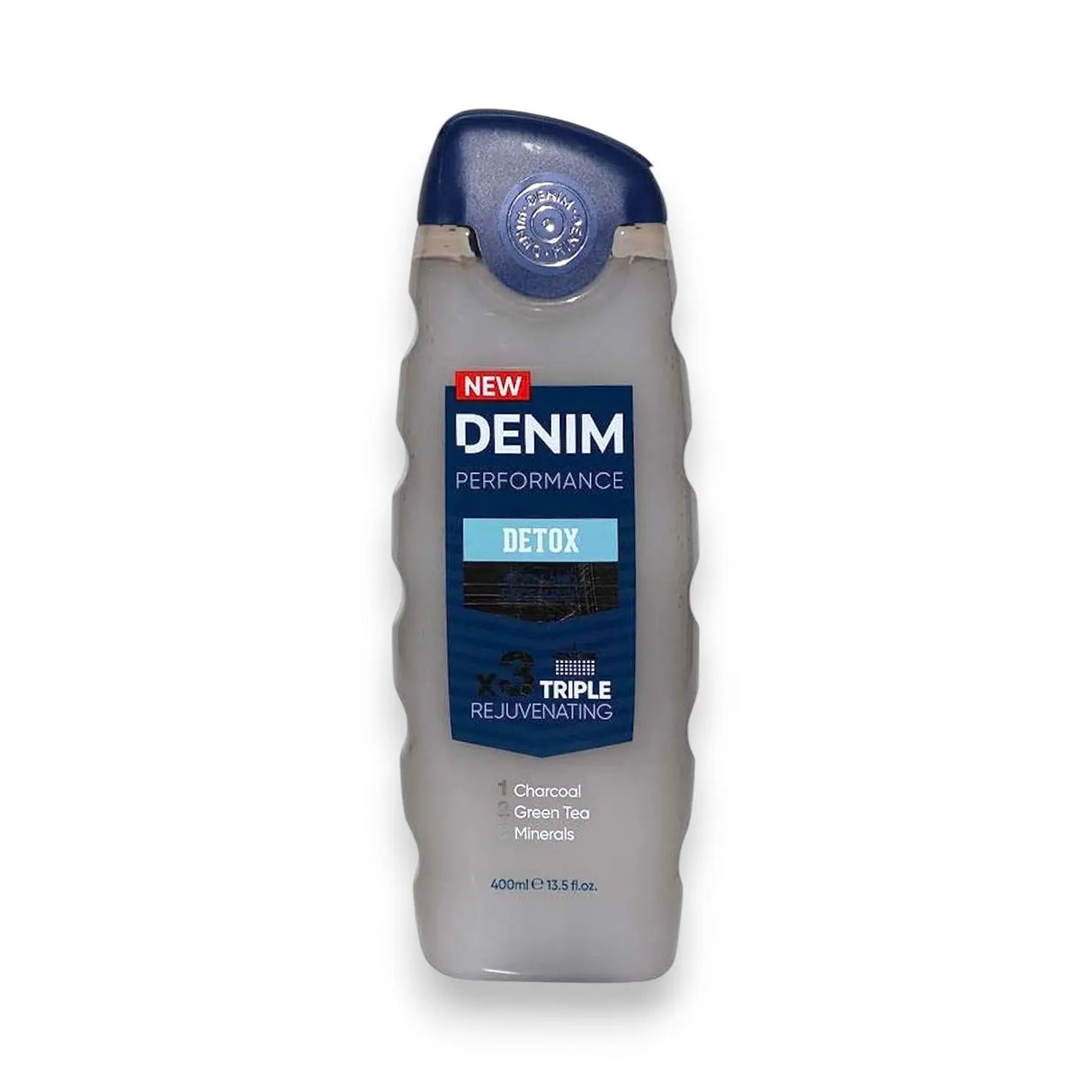 Denim new Performance Detox Body And Face Wash x3 400ml