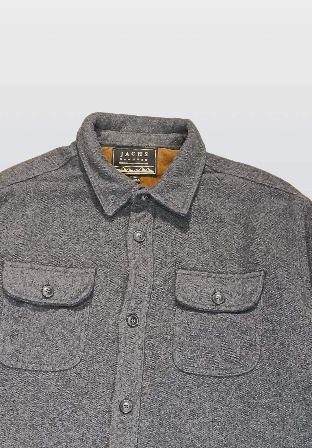 JACHS New York Men’s Gray Winter Jacket – Warm & Stylish Outerwear