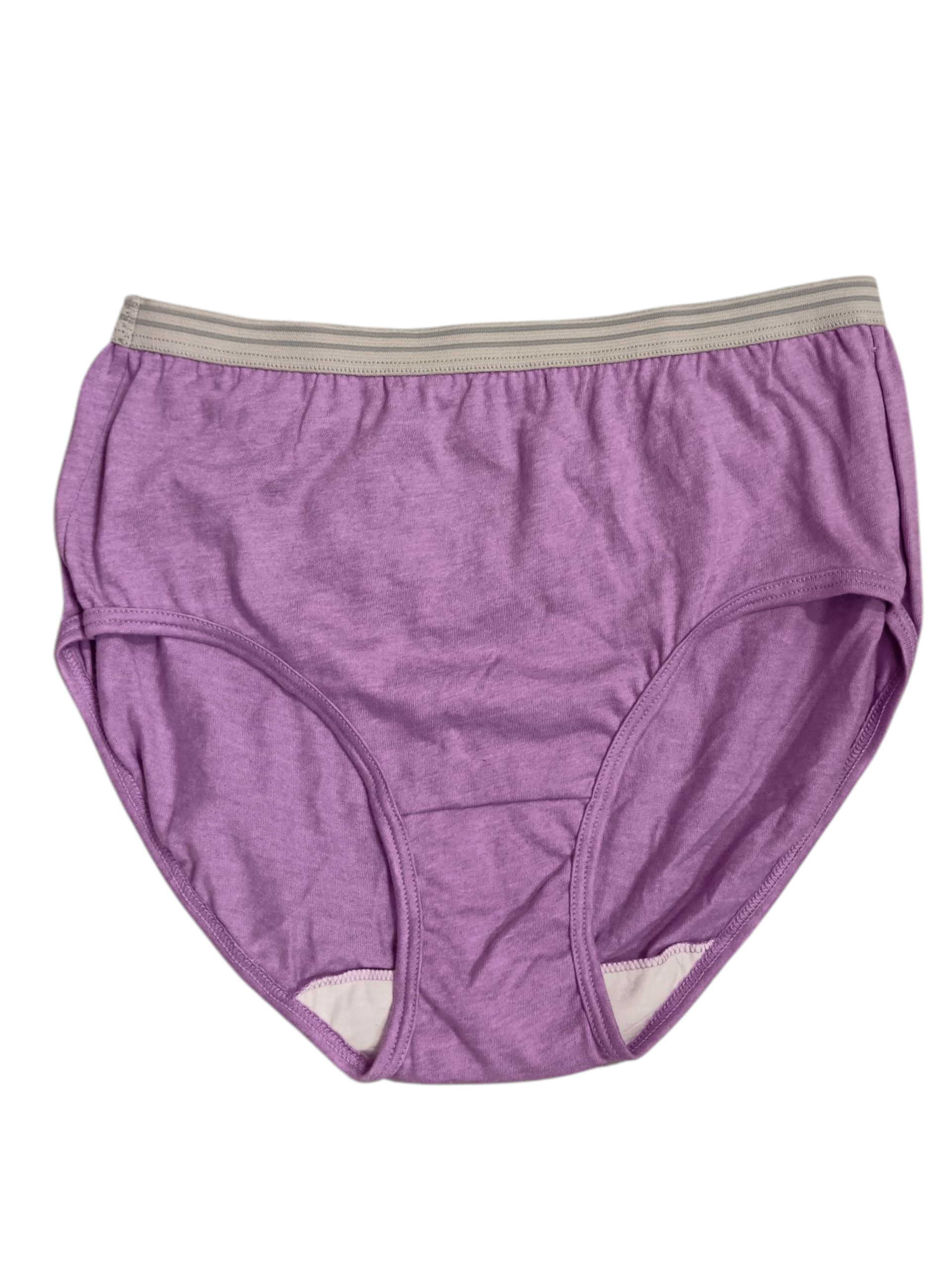 Fruit of the Loom Women's Cotton Low-Rise Brief Underwear, one piece