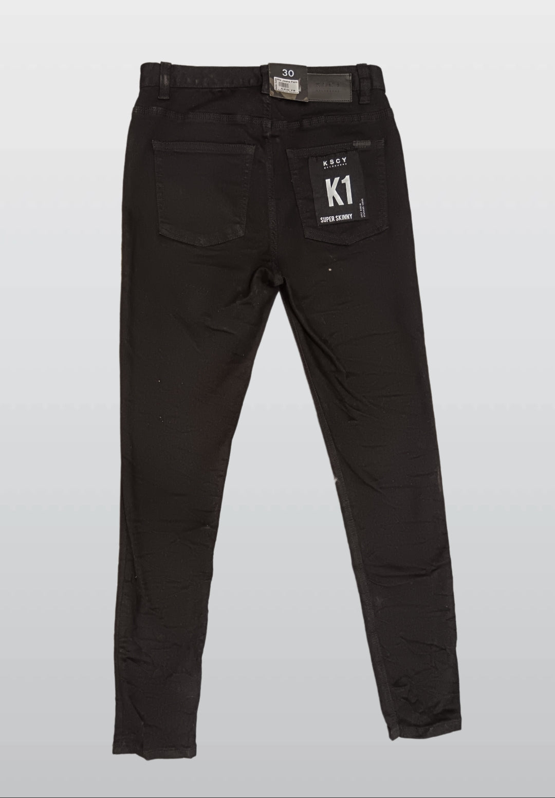 K S C Y KISSCHACEY  MELBOURNE K1 SUPER SKINNY BLACK PANTS