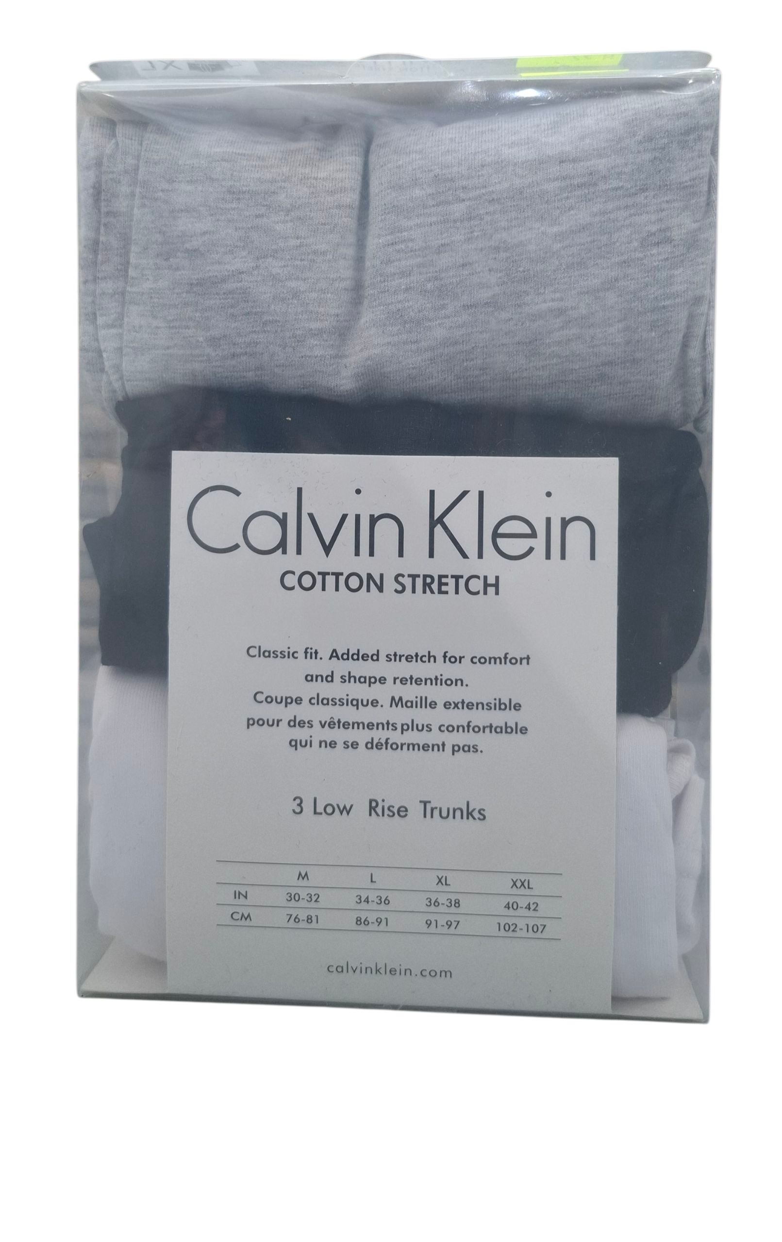 Calvin Klein COTTON STRETCH 3 PACK