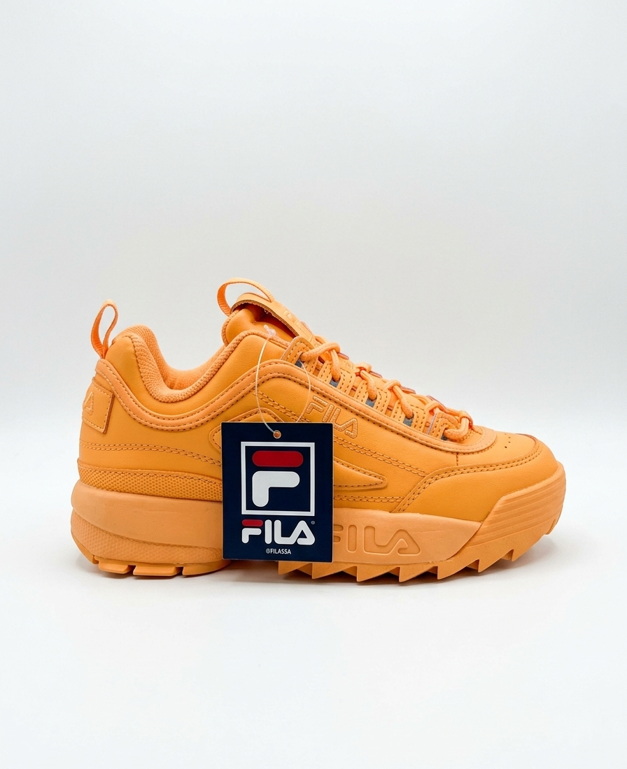 Fila Disruptor II Premium 'Orange' Shoes - (3XM01816-800)