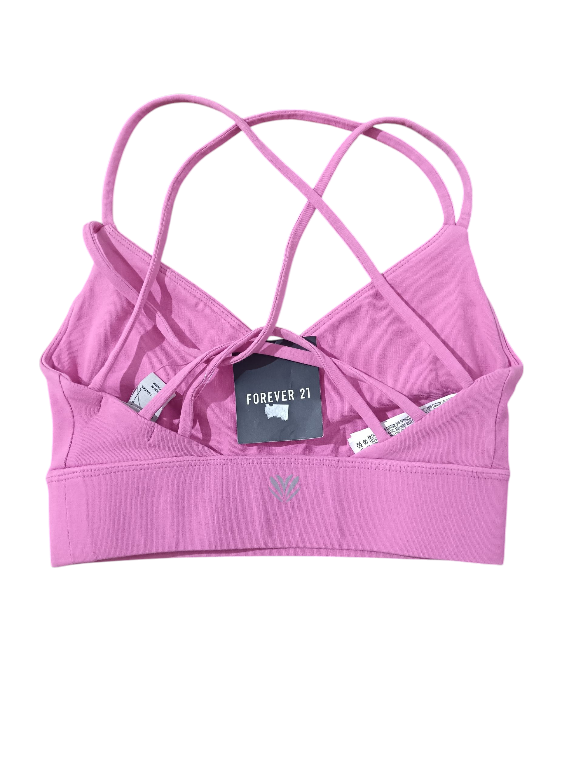 FOREVER21 Pure Pink Women's Bra