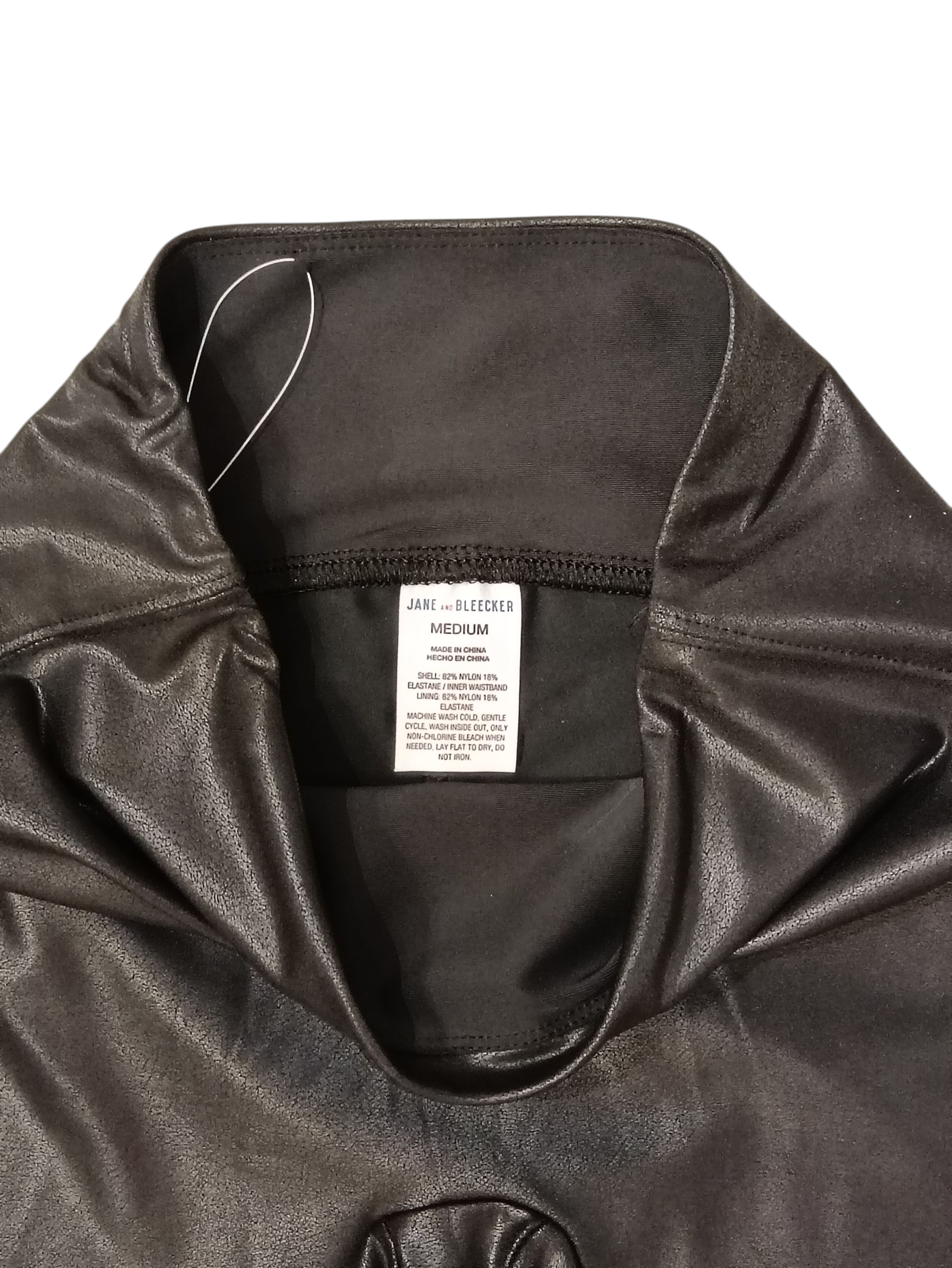 JANE AND BLEECKER Women's Tight Pants Black