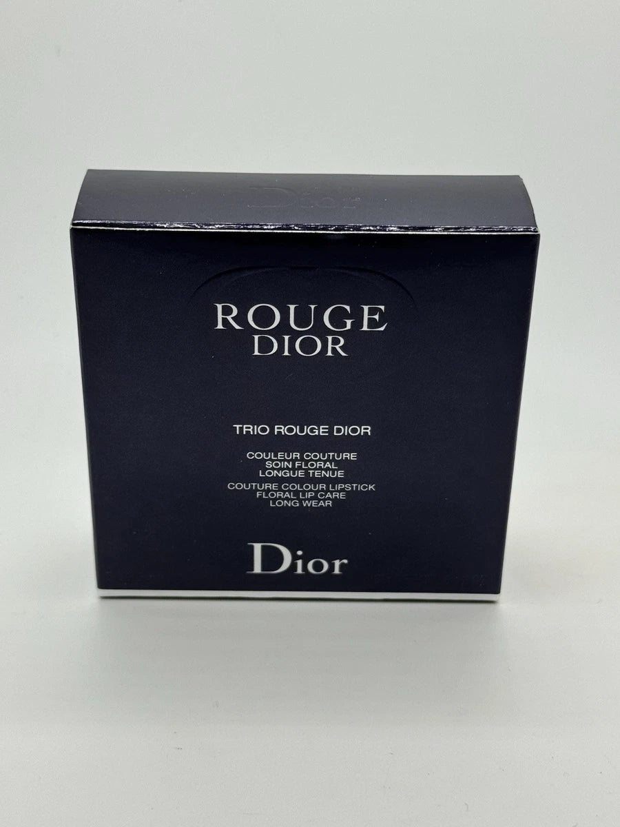Rouge Dior Trio Set of Three 999 Lipsticks - Satin, Matte and Velvet Finishes