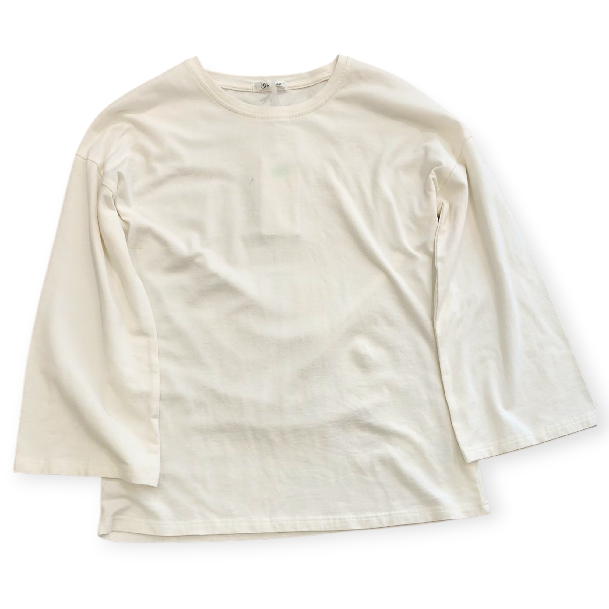 GAIALUNA Precious White Women's Full Sleeve T Shirt