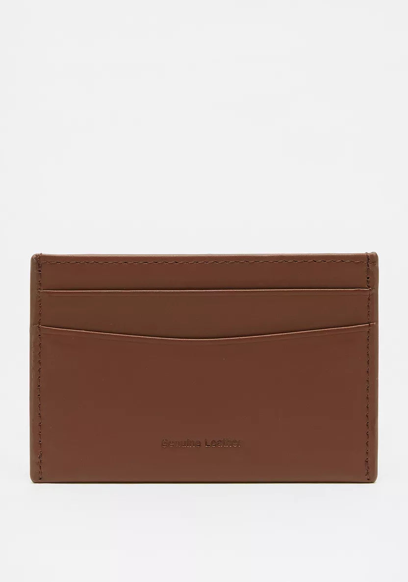 Duchini Brown Genuine Leather Card Holder