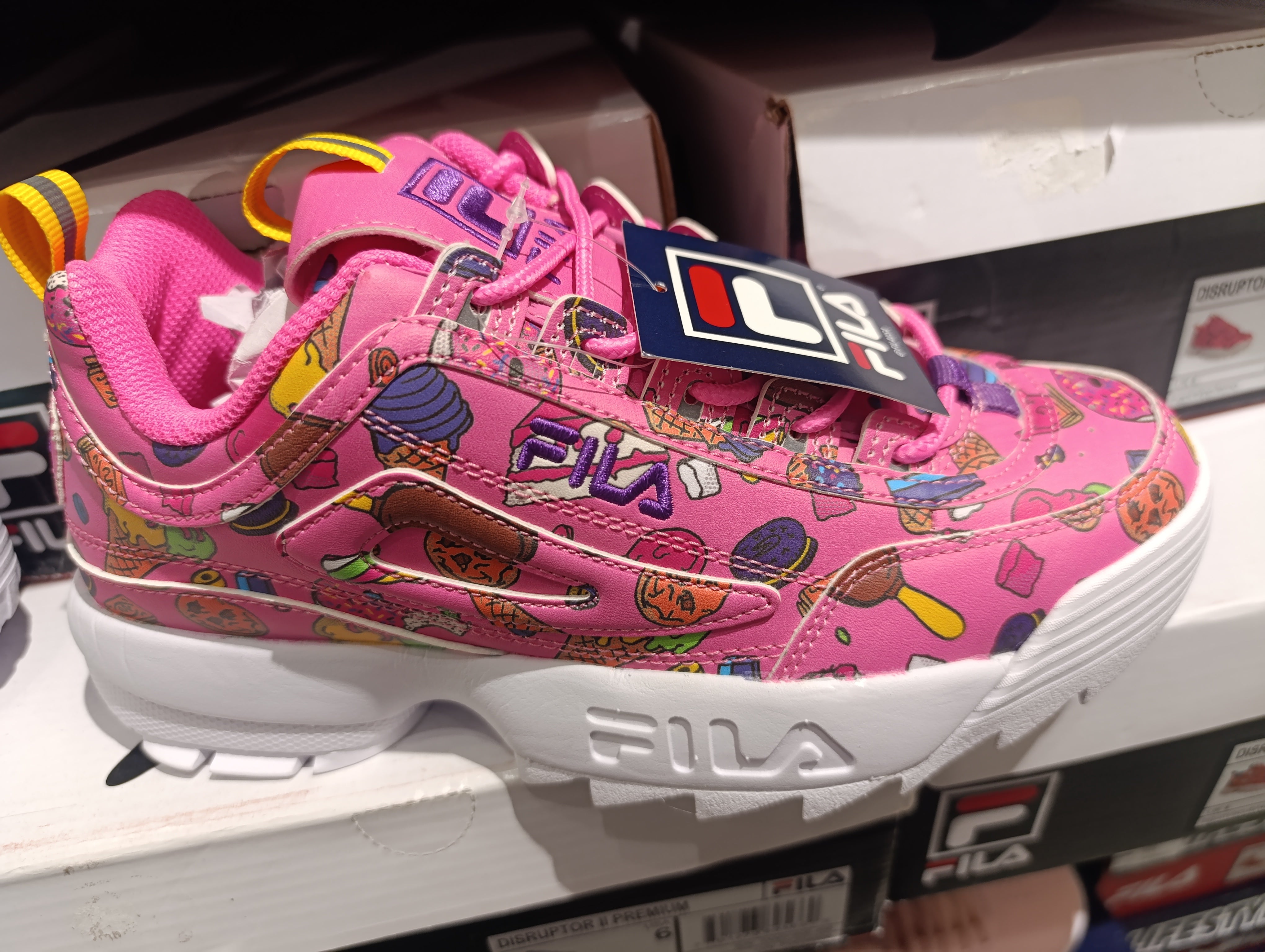 Fila Disruptor II Premium pink color (3XM01783694 )