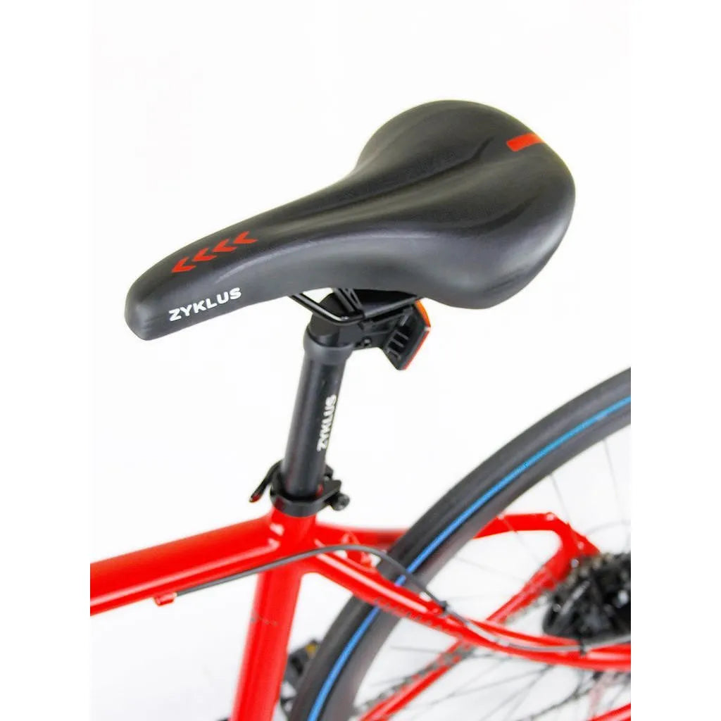 Zyklus Hybrid Bike / Red Black 28 inch-- open box