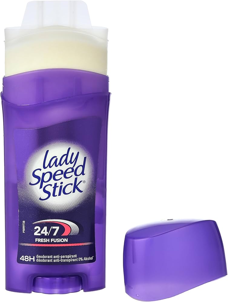 Lady Speed Stick, 24/7 Fresh Fusion, Antiperspirant Deodorant, 65G