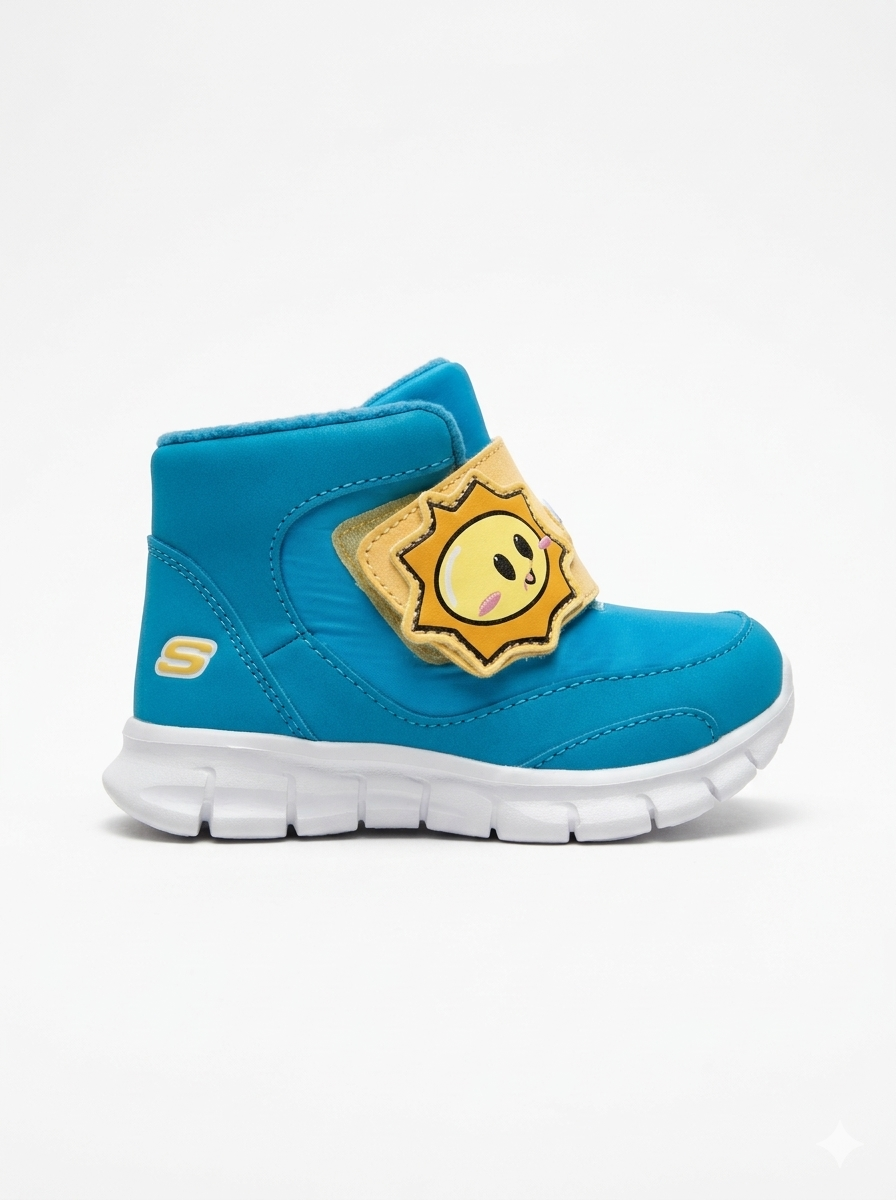 Skechers Girls Sweet Chill Teal Shoes (664107N/TEAL)