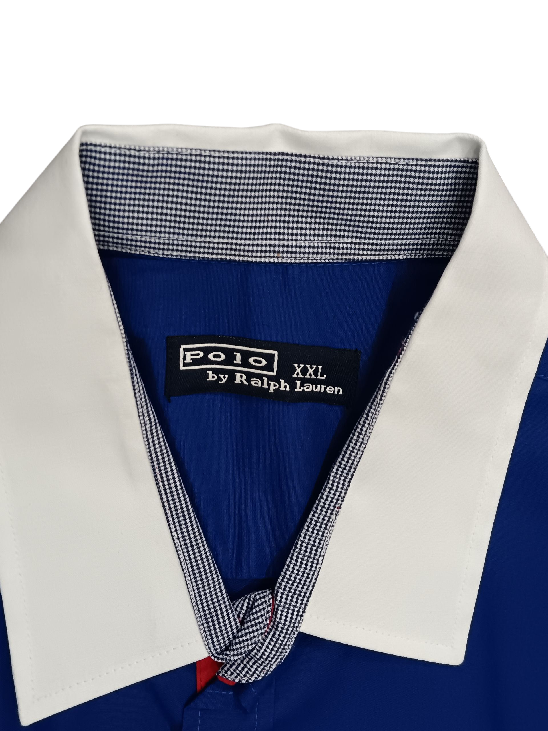 Polo by Ralph Lauren Men's shirt long sleeve solid blue color