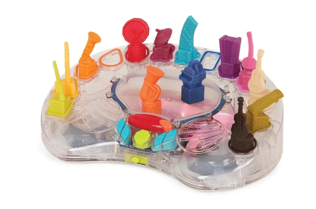 Symphony Musical Toy Orchestra for Kids 3+ Years– 13 Musical Instruments for Classical Music for Babies and Toddlers – Interactive Kids Music Toys with Lights and 15 Songs