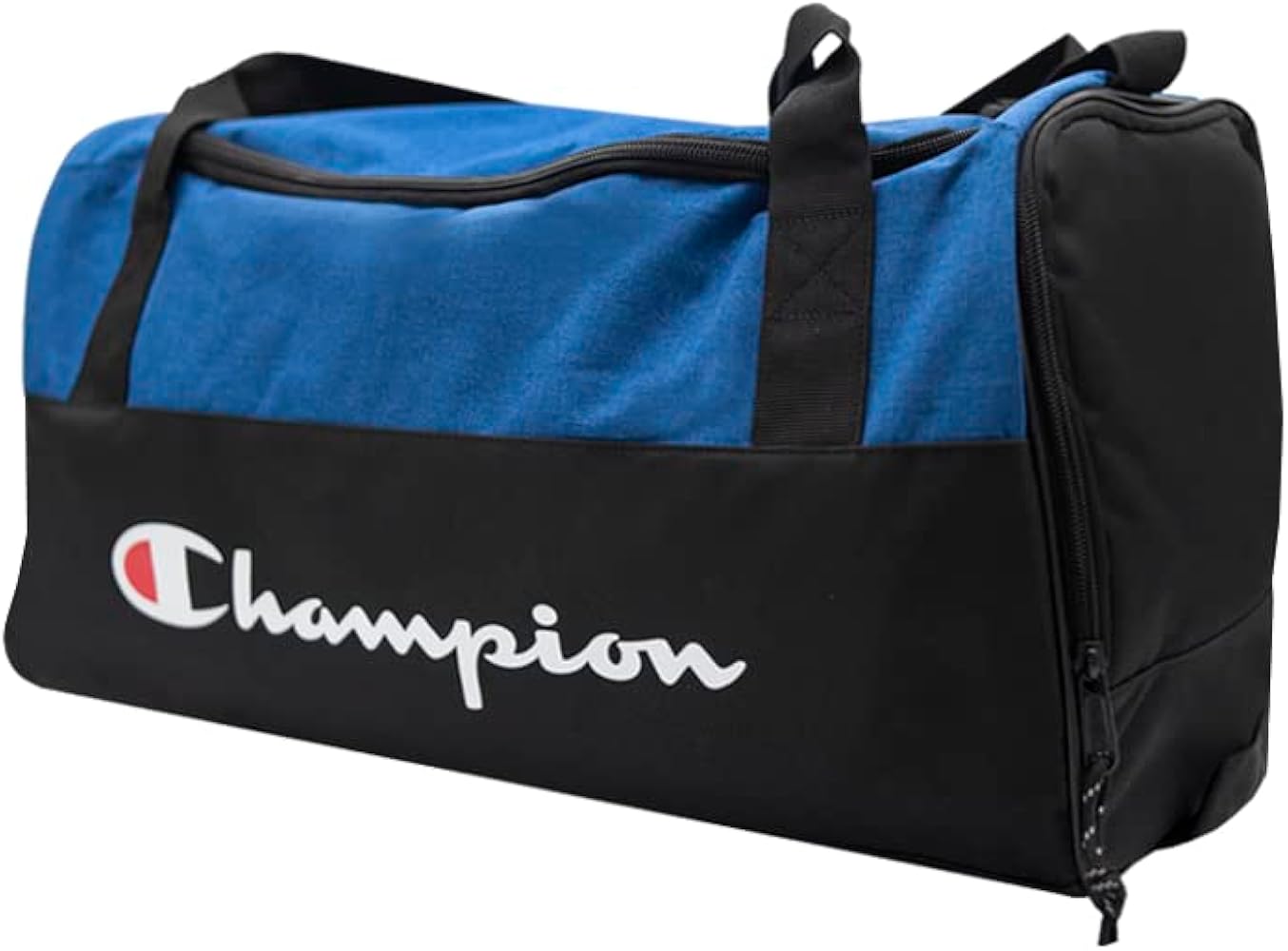 Champion Logo Duffle Bag, Blue/Black, One Size small 45*25