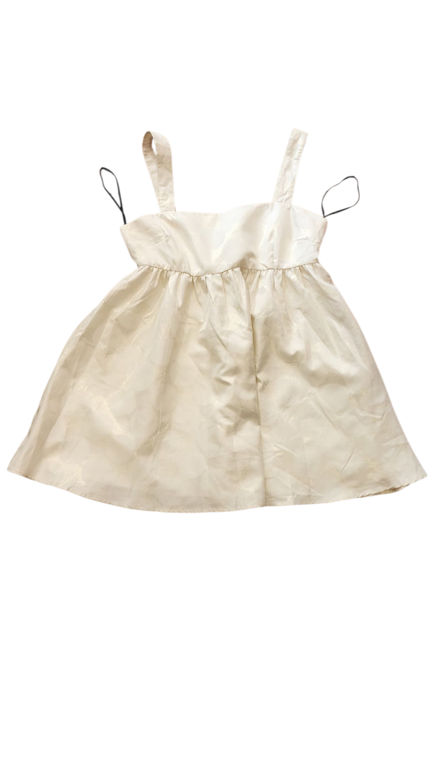 FOREVER 21 WOMEN'S CREAM DRESS