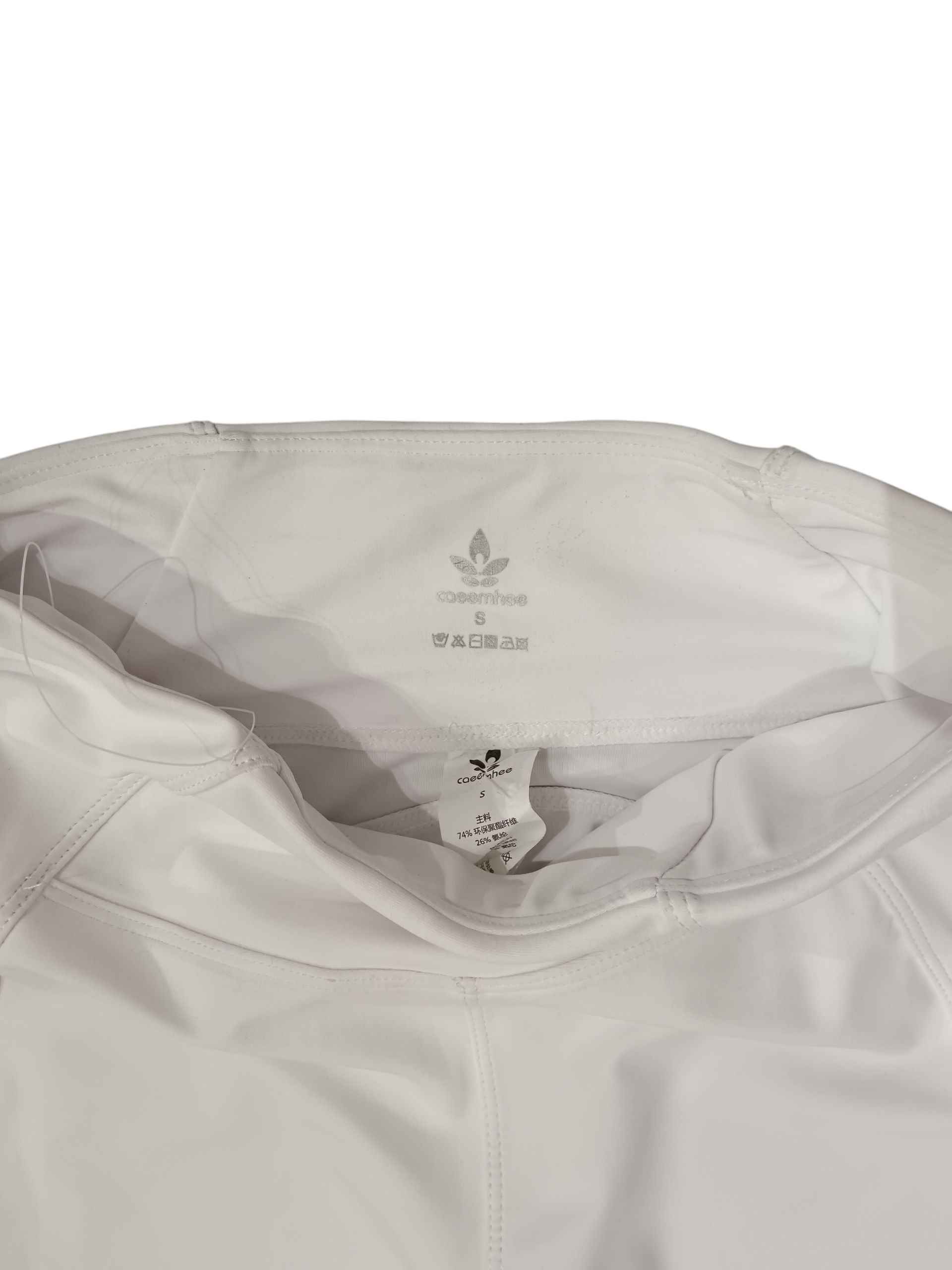 CAEEMHEE Women's Leggings White