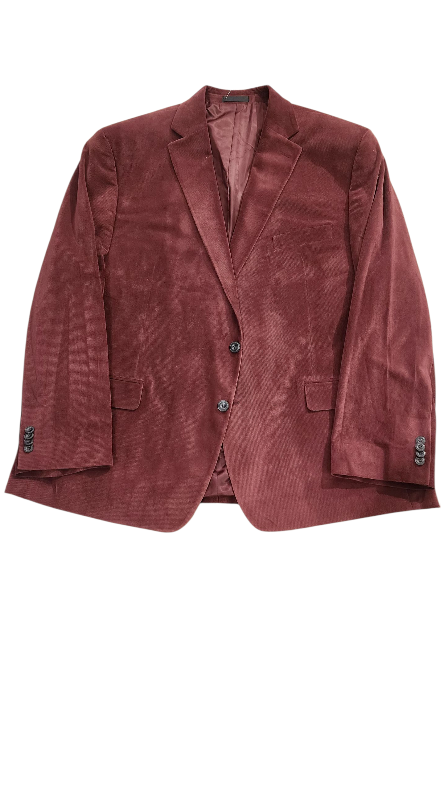 Micheal Kors Burgandy Velvet Blazer Jacket