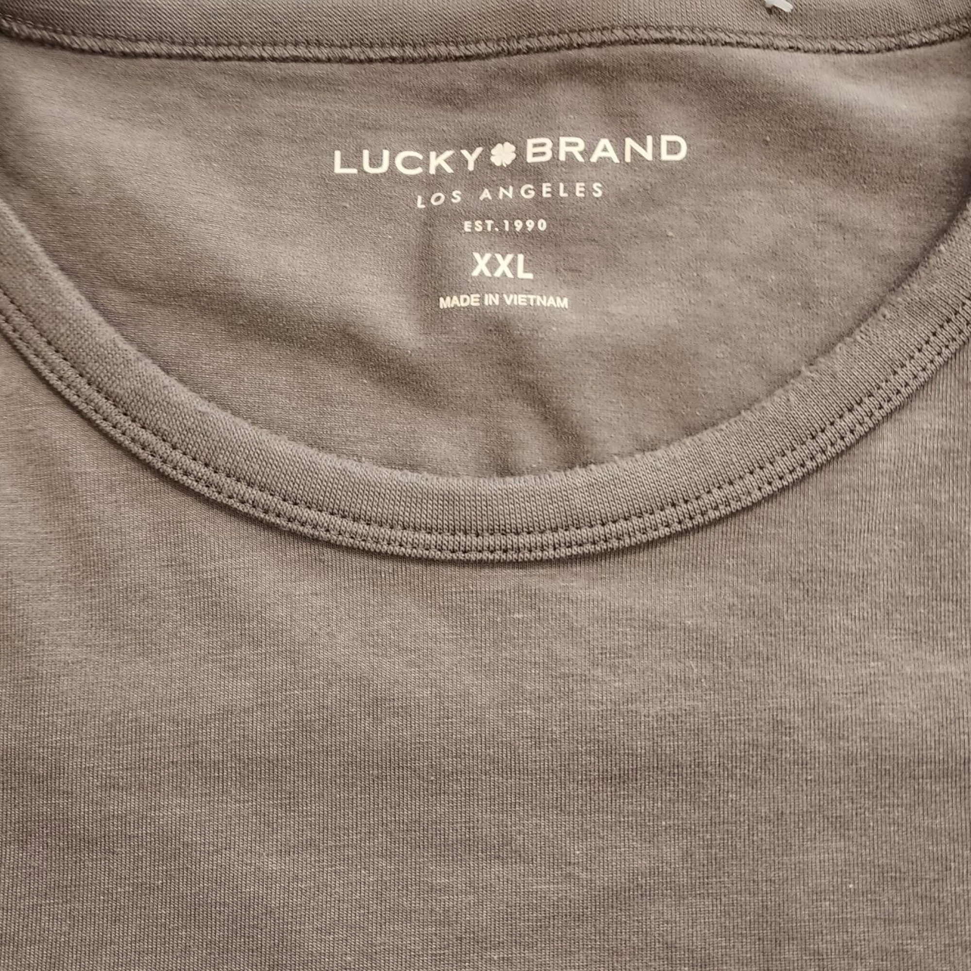 LUCKY BRAND LOS ANGELES Grey Women's Full Sleeve T Shirt