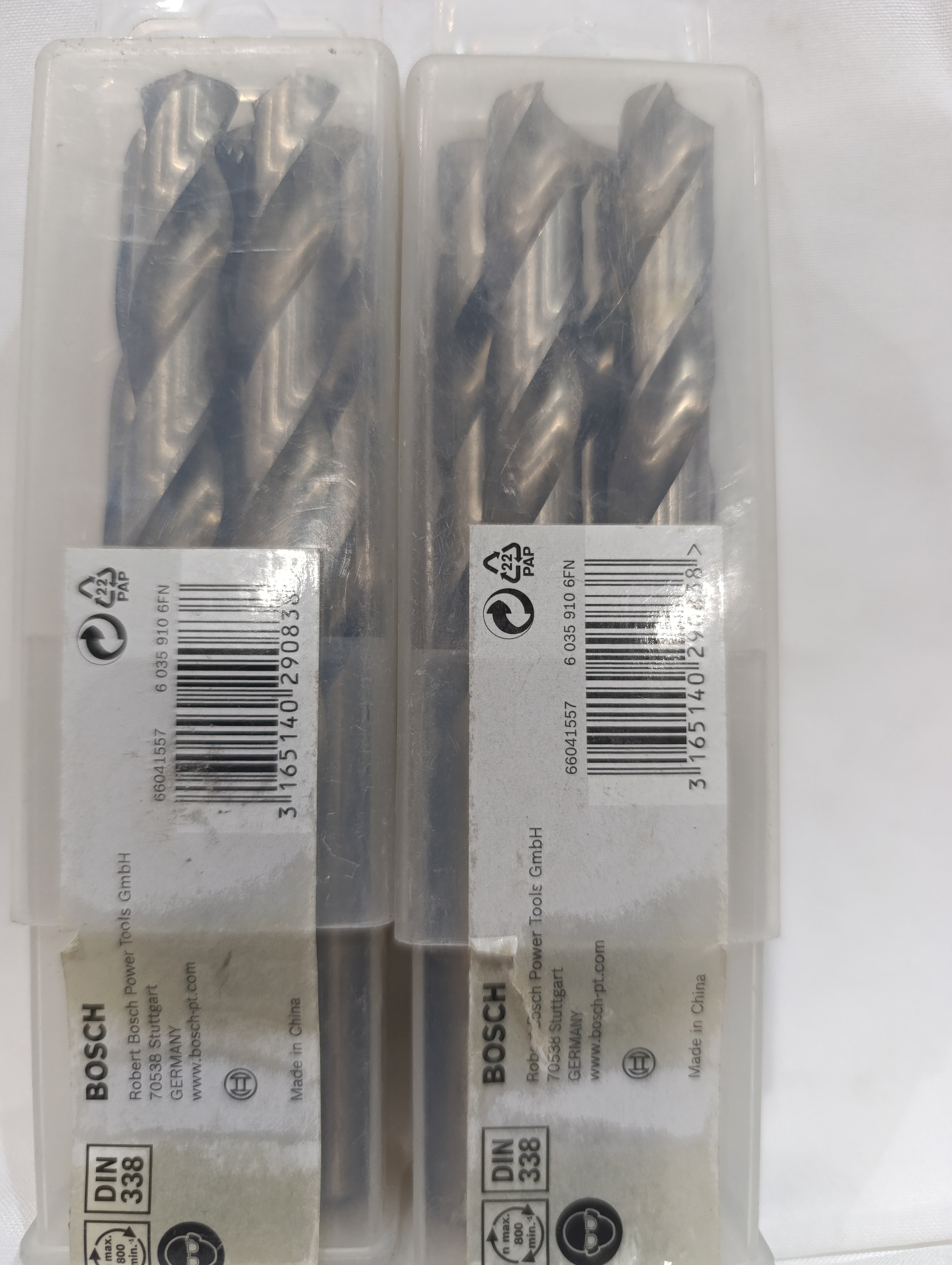 BOSCH HSS-G Metal drill bits 5X ¢13 mm
