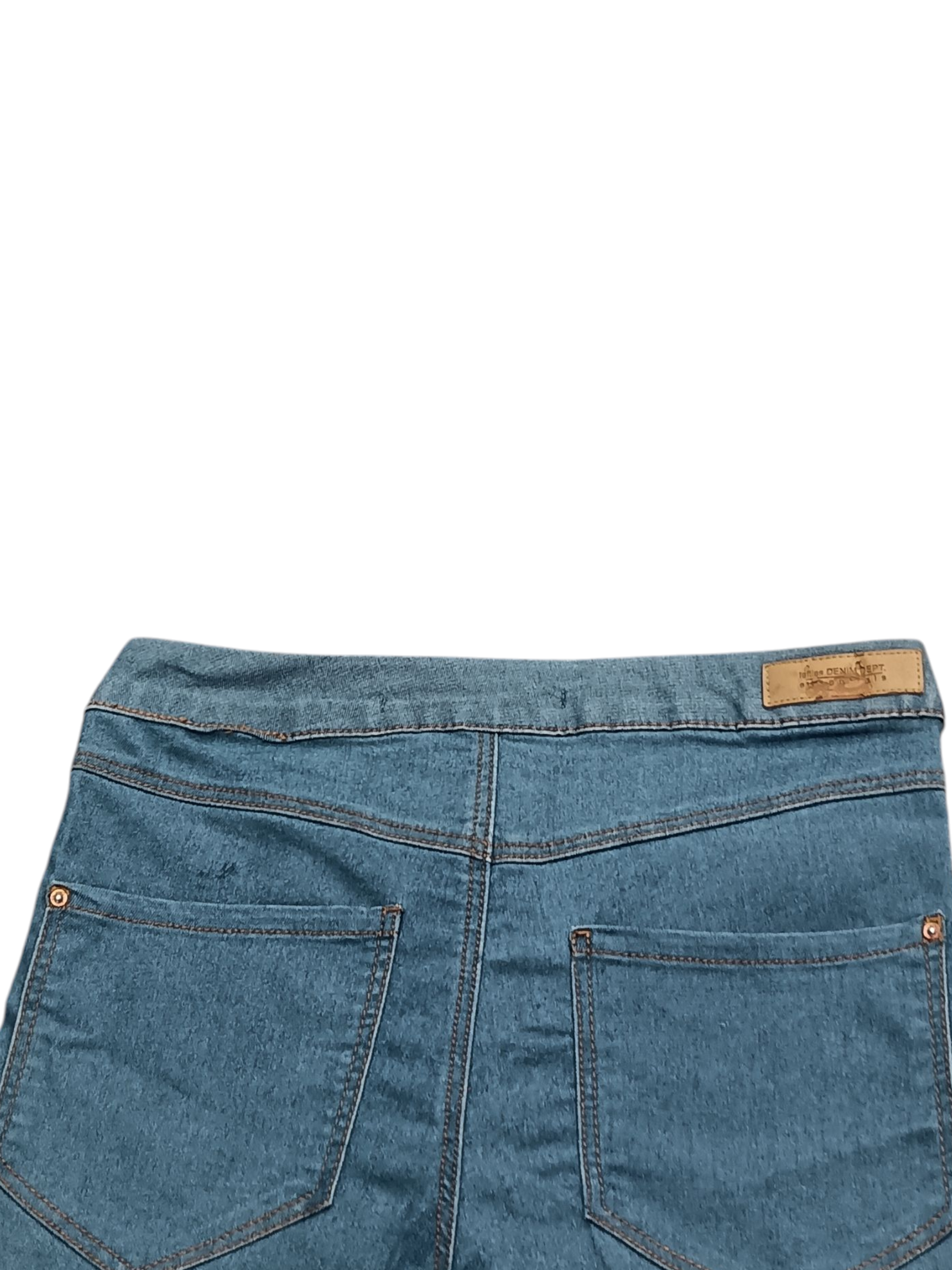 lefties denim woman Women's Jeans Shorts Blue